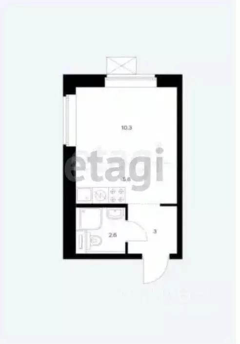 Студия Сахалинская область, Южно-Сахалинск ул. Имени Владимира ... - Фото 2