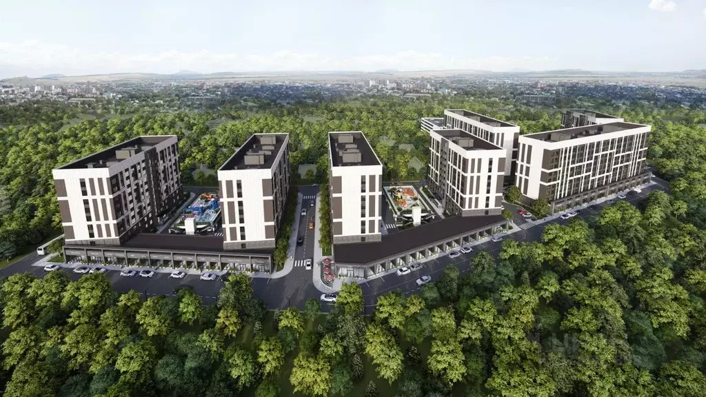 1-к кв. Ставропольский край, Ессентуки ул. Благодатная, 28 (41.69 м) - Фото 0