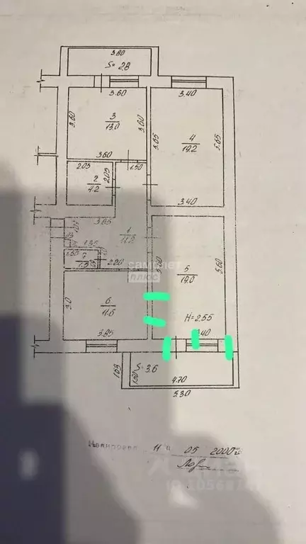 3-к кв. Краснодарский край, Анапа ул. Ленина, 189 (86.1 м) - Фото 2