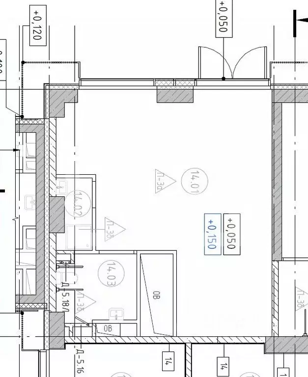 Торговая площадь в Москва Вейв жилой комплекс, 3 (43 м) - Фото 2