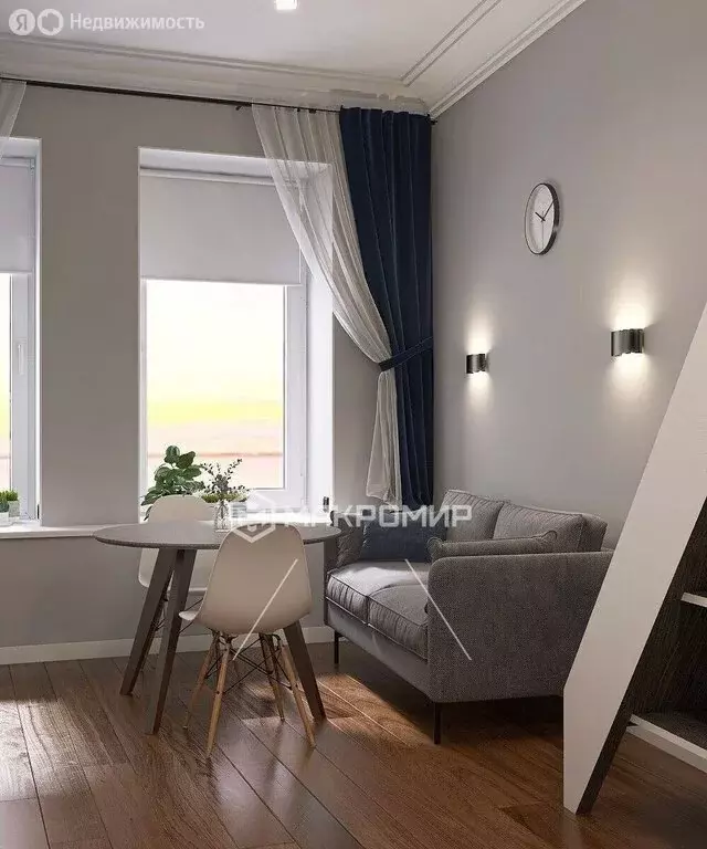 Квартира-студия: Санкт-Петербург, 8-я Советская улица, 57 (26 м) - Фото 2