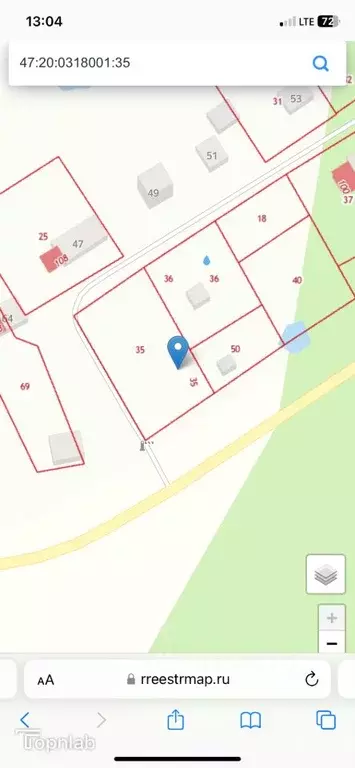 Участок в Ленинградская область, Кингисеппский район, Нежновское ... - Фото 1