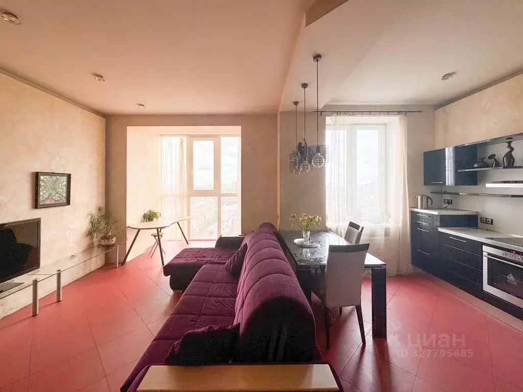 3-к кв. Санкт-Петербург Варшавская ул., 61к1 (97.3 м) - Фото 2