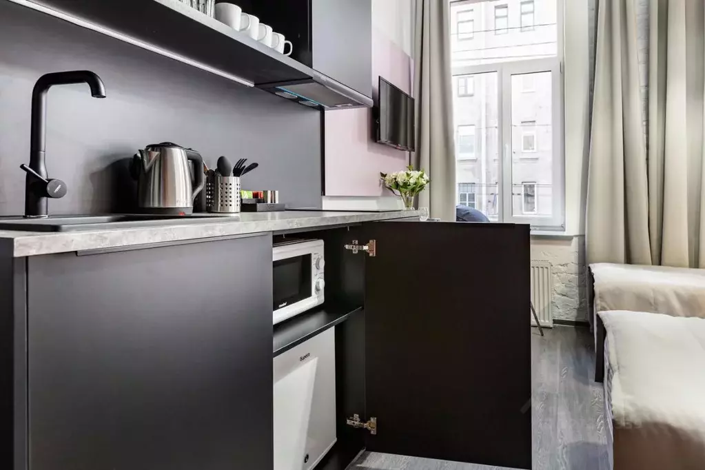 Студия Санкт-Петербург Лермонтовский просп., 50 (18.3 м) - Фото 2