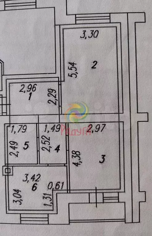 2-к. квартира, 57 м, 9/9 эт. - Фото 0