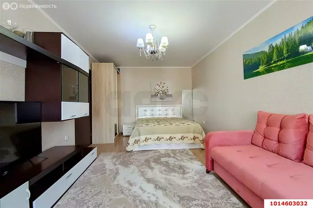 1-комнатная квартира: Краснодар, Кружевная улица, 7 (40 м) - Фото 0