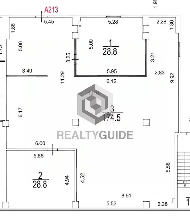Офис в Москва Верейская ул., 15 (232 м) - Фото 1