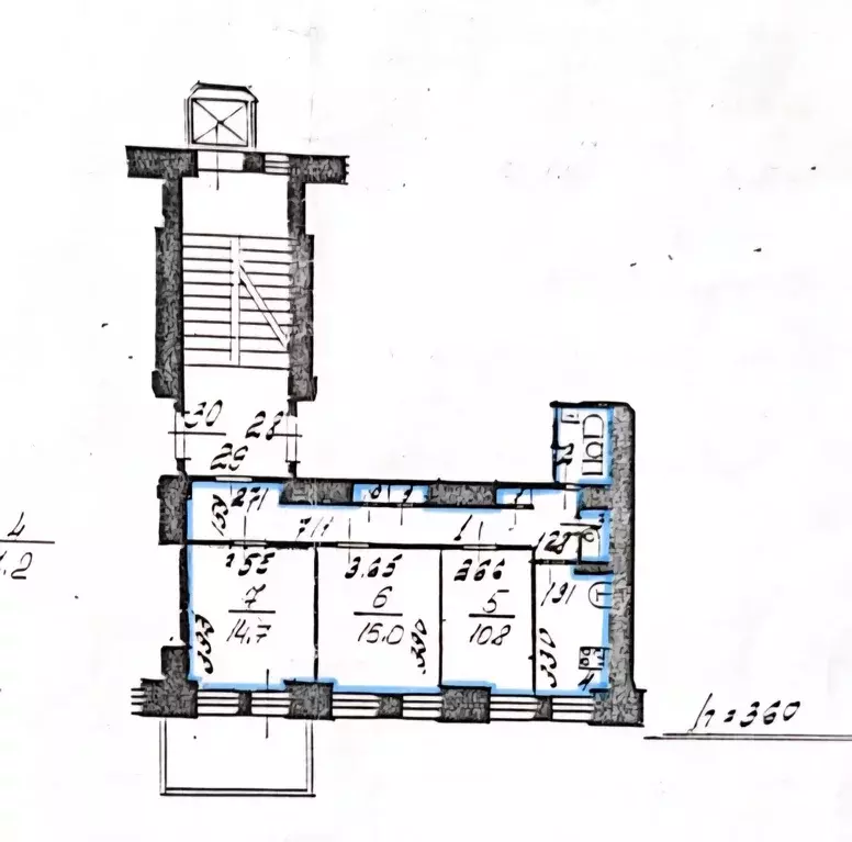 3-к кв. Санкт-Петербург Заозерная ул., 3 (68.8 м) - Фото 1