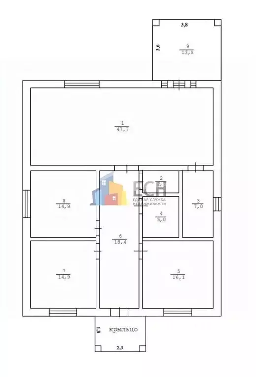Дом в Тульская область, Тула городской округ, д. Ямны  (150 м) - Фото 2