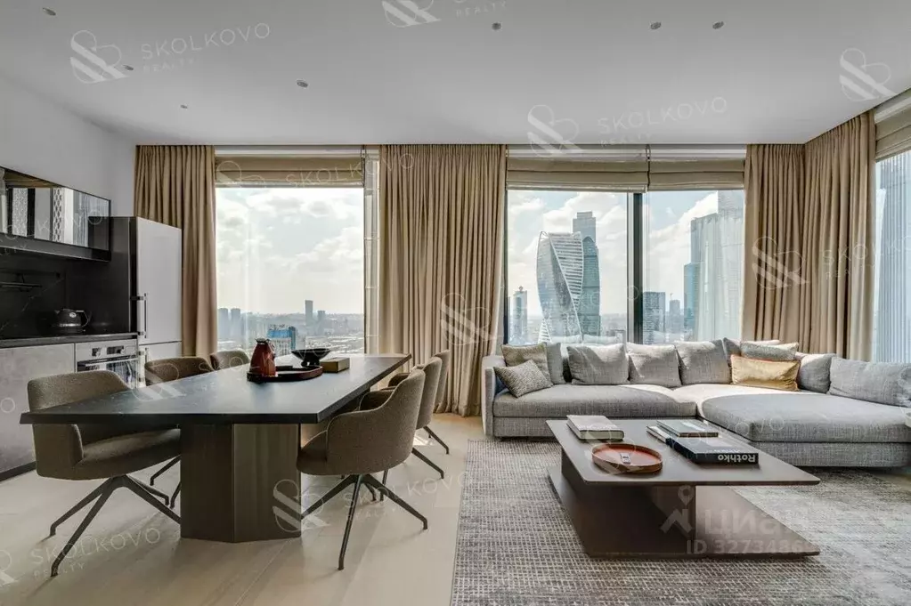 3-к кв. Москва Краснопресненская наб., 14Ак3 (119.0 м) - Фото 1