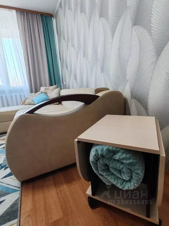 1-к кв. Ханты-Мансийский АО, Лангепас Солнечная ул., 18А (50.0 м) - Фото 1