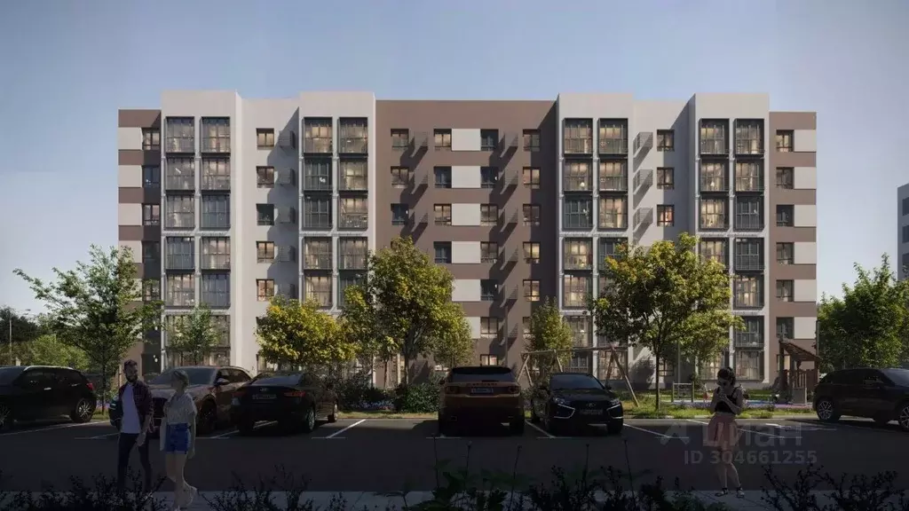 3-к кв. Ульяновская область, Ульяновск Кольцевая ул., 44 (81.85 м) - Фото 1