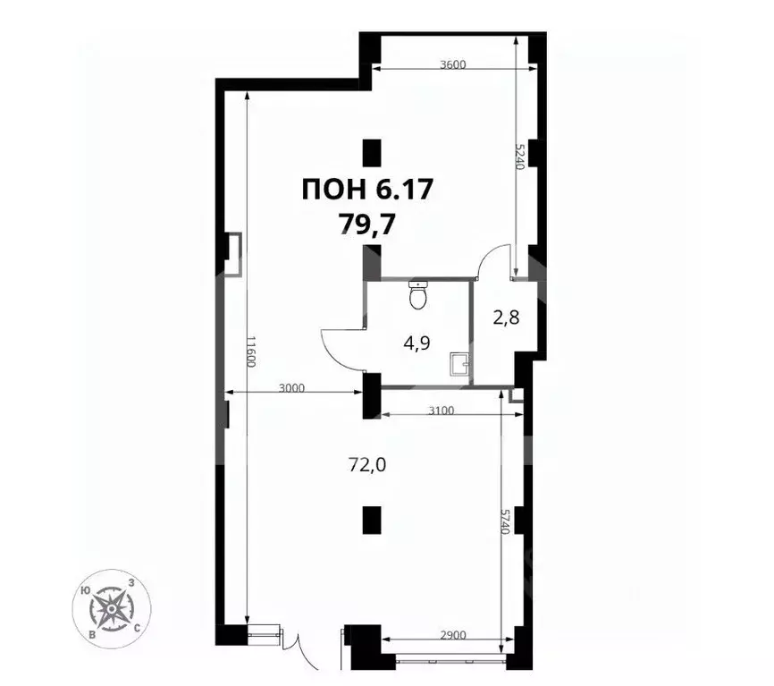 Помещение свободного назначения в Московская область, Ленинский ... - Фото 2