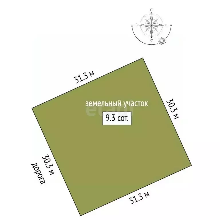 Участок в Крым, Бахчисарайский район, Каштановское с/пос, с. Кочергино ... - Фото 1