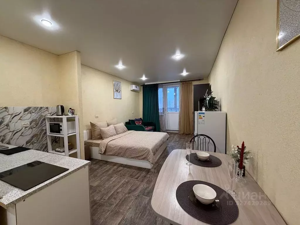 Студия Тульская область, Тула Рязанская ул., 17 (29.0 м) - Фото 1