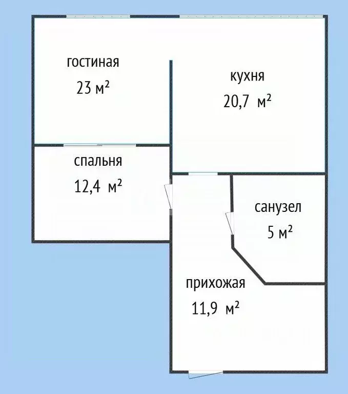 2-к кв. Дагестан, Каспийск просп. Акулиничева, 23к2 (73.0 м) - Фото 2