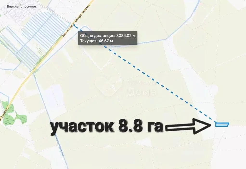 Участок в Волгоградская область, Среднеахтубинский район, ... - Фото 0