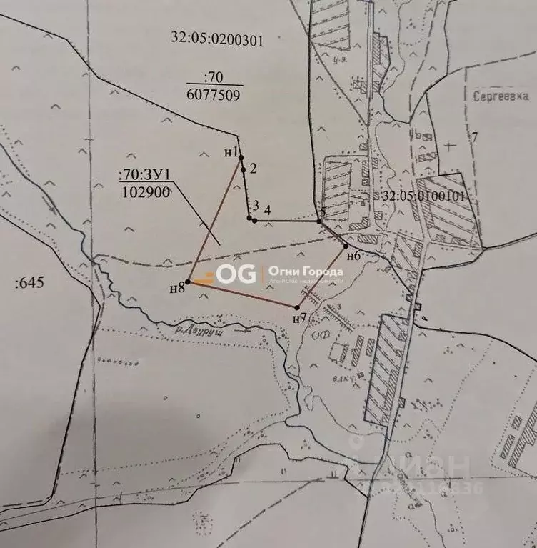 Участок в Брянская область, Дубровский район, Рябчинское с/пос, д. ... - Фото 2