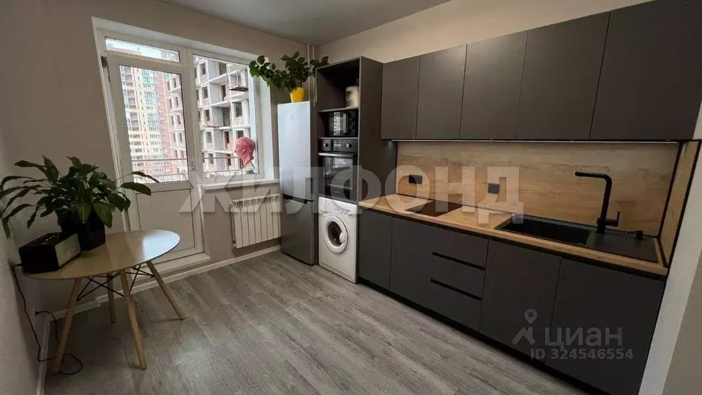 1-к кв. Новосибирская область, Новосибирск ул. Дуси Ковальчук, 244 ... - Фото 1