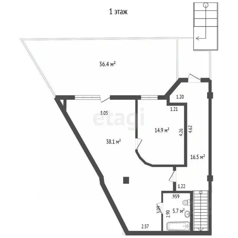Таунхаус в Крым, Ялта пер. Дарсановский, 17Б (170 м) - Фото 2