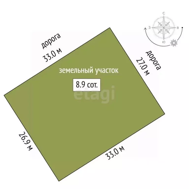 Участок в Башкортостан, Бирск ул. Уютная (9.0 сот.) - Фото 1