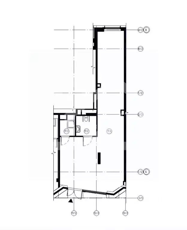 Помещение свободного назначения в Москва 3-я Гражданская ул., 1 (89 м) - Фото 2