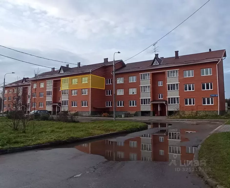 3-к кв. Москва д. Сенькино-Секерино, 1А (67.3 м) - Фото 0