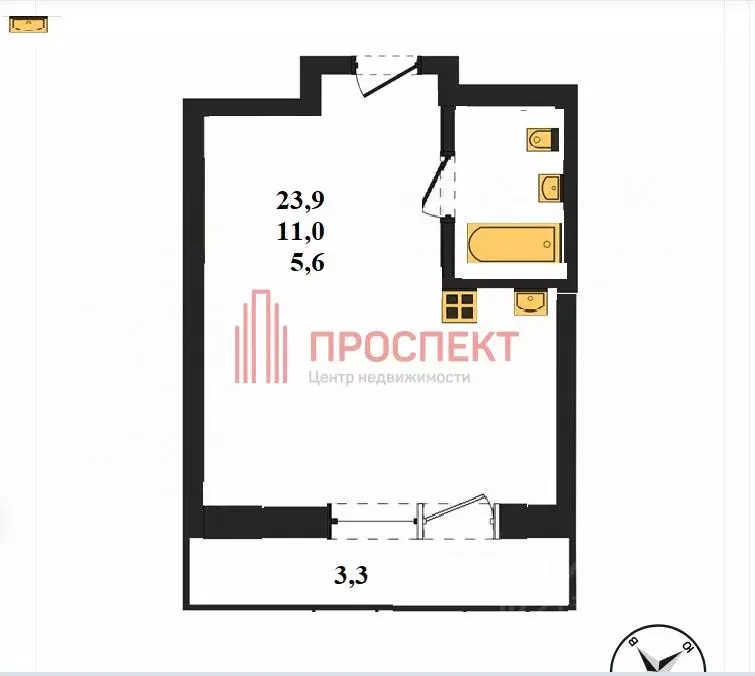 Студия Пензенская область, Пензенский район, Засечный сельсовет, с. ... - Фото 2