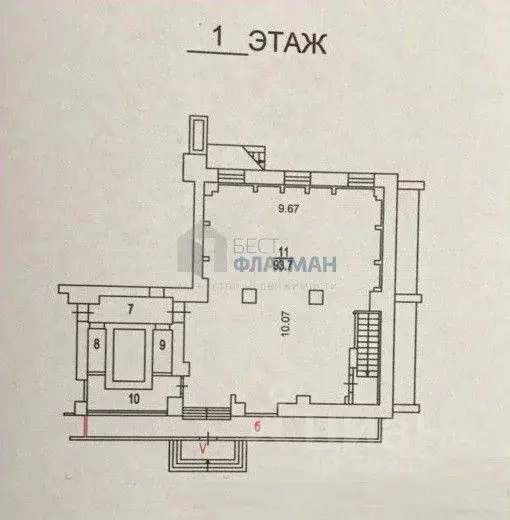 Помещение свободного назначения в Москва Щербаковская ул., 8 (220 м) - Фото 1