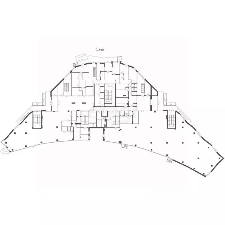 Помещение свободного назначения в Мордовия, Саранск просп. Российской ... - Фото 1