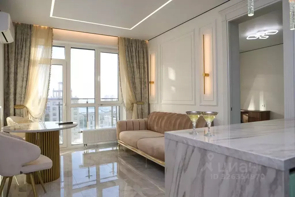 2-к кв. Тюменская область, Тюмень ул. Пожарных и Спасателей, 1 (58.0 ... - Фото 2