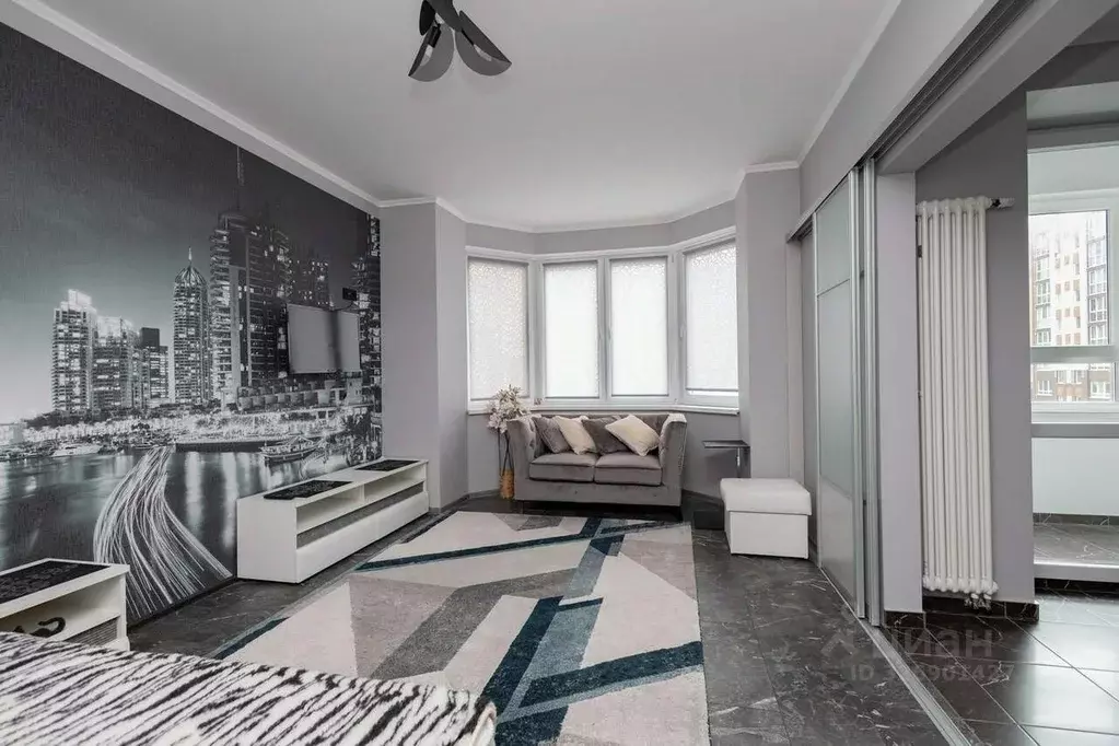 1-к кв. Калининградская область, Зеленоградск Московская ул., 68 (38.2 ... - Фото 1