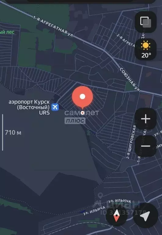 Участок в Курская область, Курск Ветеран 1 СНТ, 421 (5.0 сот.) - Фото 2