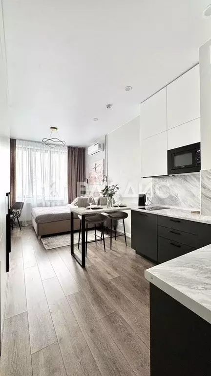 Квартира-студия, 26 м, 30/53 эт. - Фото 1