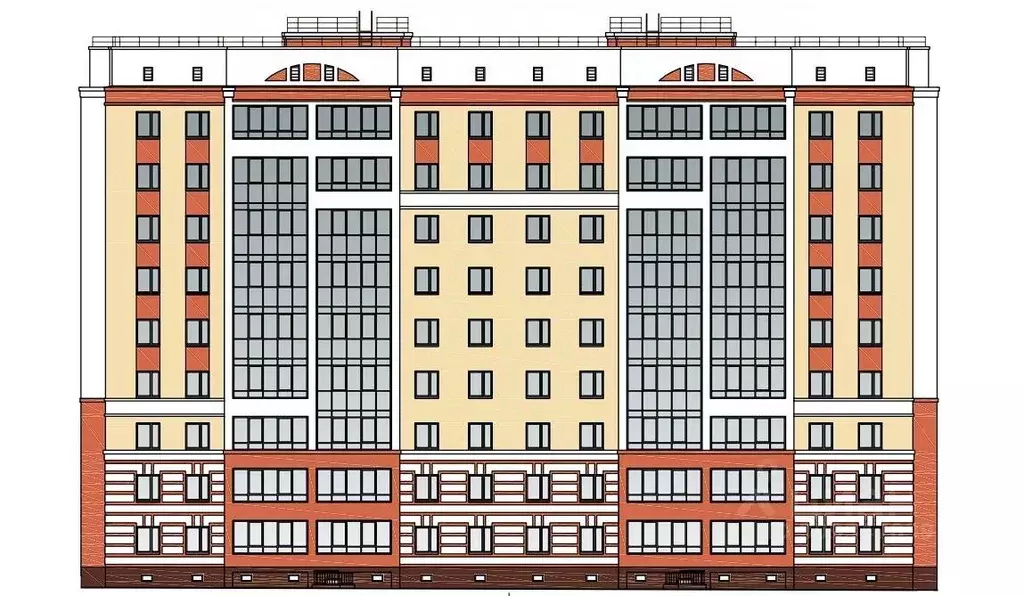 3-к кв. Омская область, Омск ул. А.Н. Кабанова, 2 (71.15 м) - Фото 0