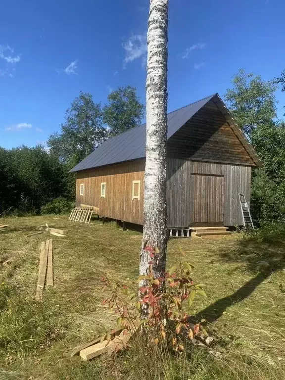 Дом в Ленинградская область, Лодейнопольский район, Алеховщинское ... - Фото 1