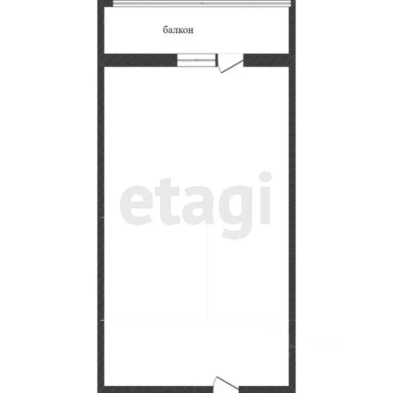 Студия Ханты-Мансийский АО, Сургут Университетская ул., 41 (23.9 м) - Фото 2