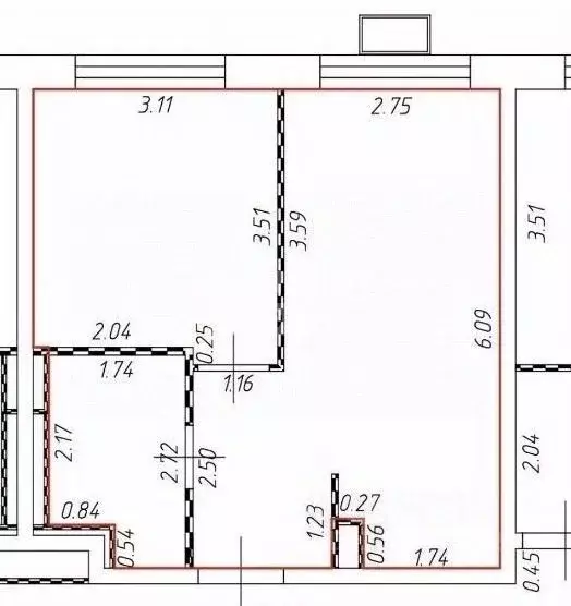 2-к кв. Москва Рязановское поселение, ул. Уточкина, 5к1 (34.2 м) - Фото 2