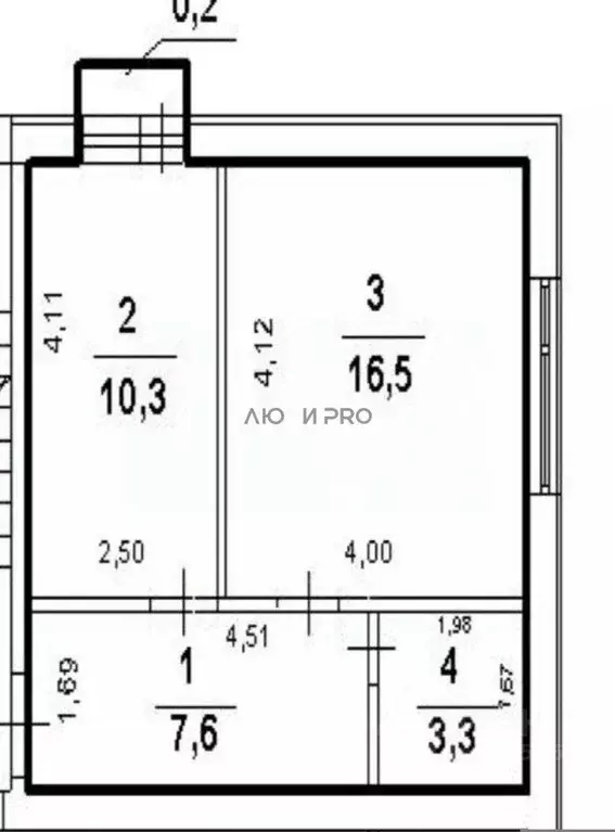 1-к кв. Башкортостан, Уфа ул. Кутузова, 72 (37.9 м) - Фото 2