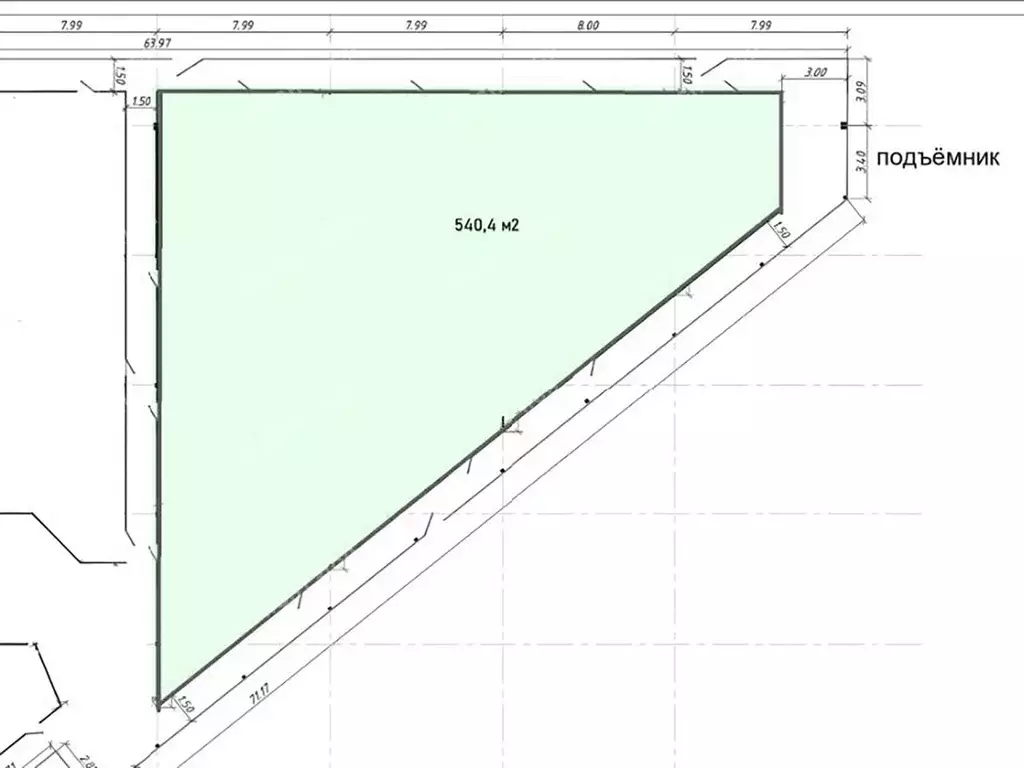 Офис в Санкт-Петербург Заневский просп., 38 (540 м) - Фото 2