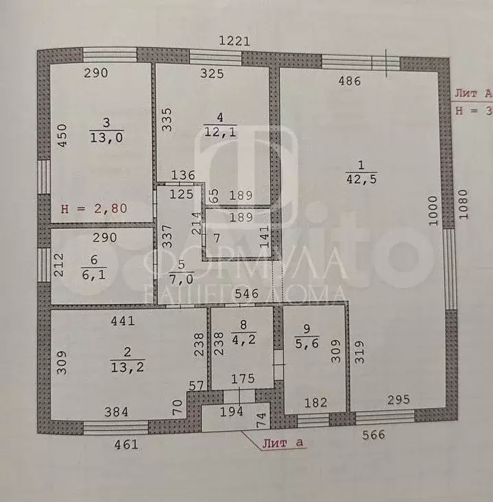Дом 128 м на участке 7 сот. - Фото 0