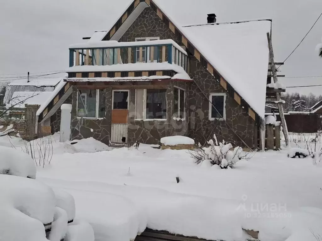 Дом в Ленинградская область, Киришский район, Глажевское с/пос, д. Бор ... - Фото 1