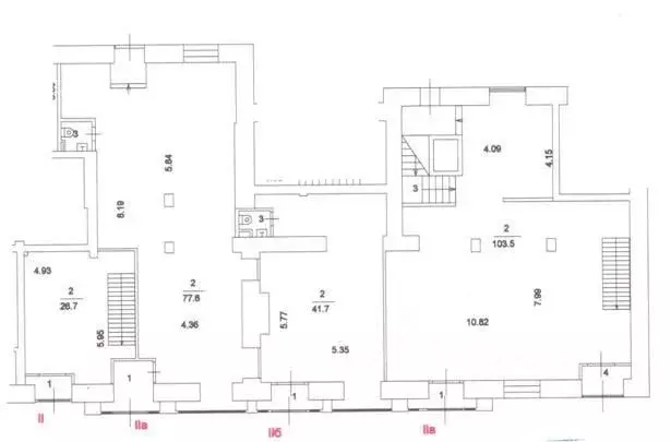Помещение свободного назначения в Москва просп. Мира, 81 (467 м) - Фото 2