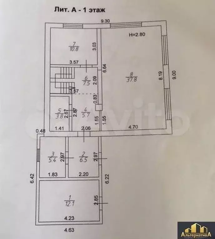 Дом 166 м на участке 4,5 сот. - Фото 0