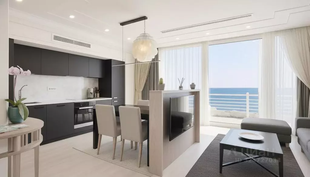 1-к кв. Крым, Ялта проезд Парковый, 6А (51.0 м) - Фото 1