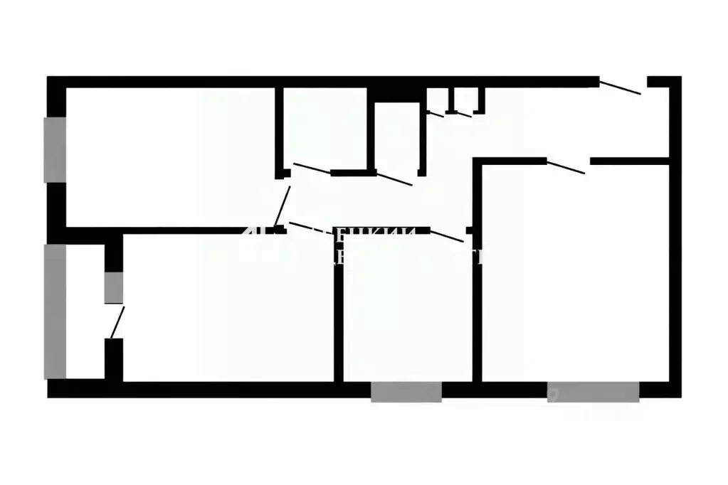 3-к кв. Москва Затонная ул., 2 (61.4 м) - Фото 2