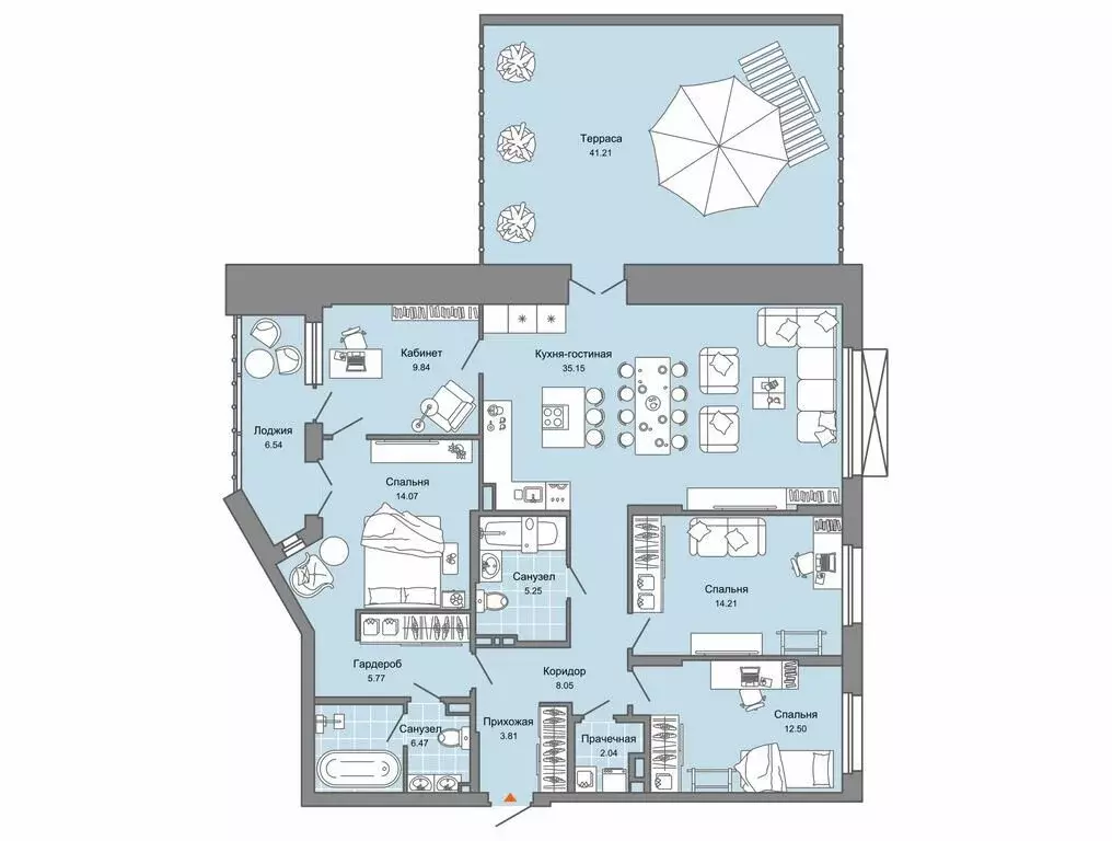 3-комнатная квартира: Екатеринбург, Косотурская улица, 1В/1 (132 м) - Фото 1