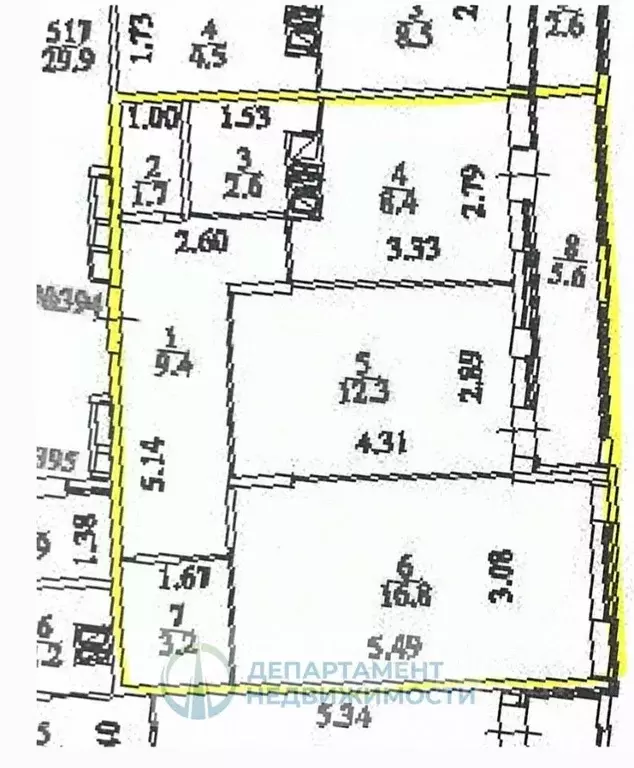 2-к кв. Краснодарский край, Краснодар ул. 3-я Трудовая, 1/3 (60.0 м) - Фото 1