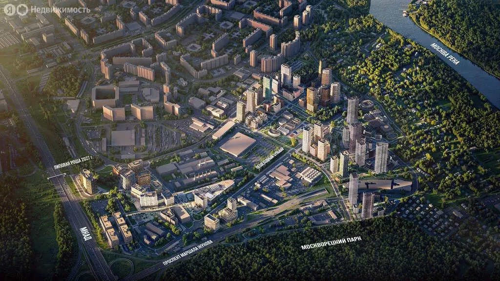 Квартира-студия: Москва, ЖК Строгино 360 (39.5 м) - Фото 1