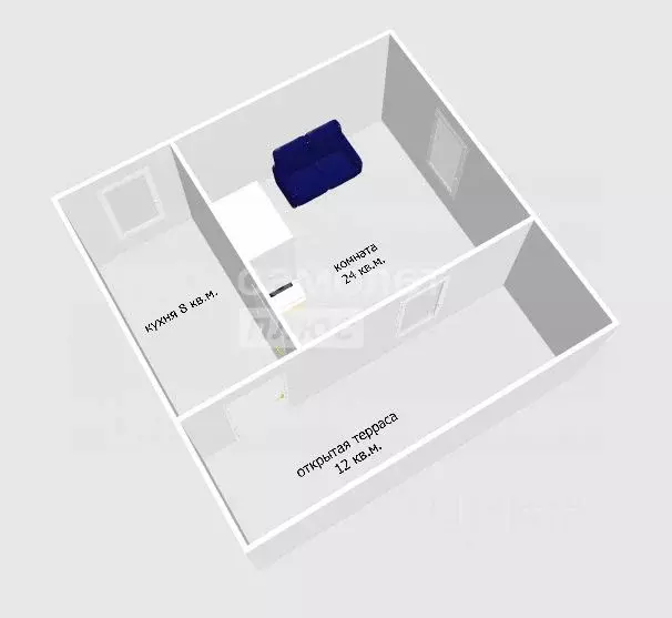 Дом в Ленинградская область, Тосненское городское поселение, Рубеж ... - Фото 1